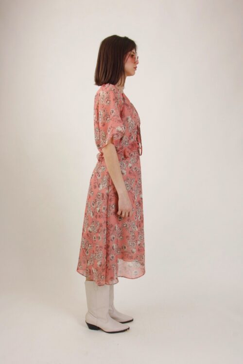 Alternative view of ABITO FANTASIA FLOREALE SCOLLO A V