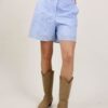SHORTS IN SANGALLO - Azzurro, M
