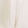 PANTALONI GAMBA LARGA A RIGHE - Burro, M