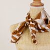 FOULARD FANTASIA GEOMETRICA - Cammello, TU