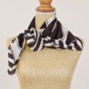 FOULARD FANTASIA GEOMETRICA - Nero, TU