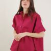 CAMICIA OVER IN POPELINE - Bordeaux, TU