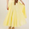 GONNA MIDI CON PIEGHE - Yellow, TU