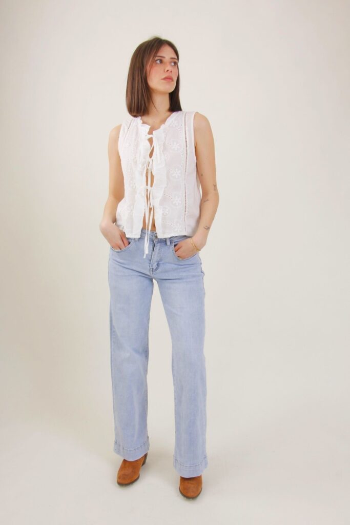 JEANS ELASTICIZZATI A VITA MEDIA 