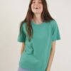 T-SHIRT IN COTONE - Verde, TU