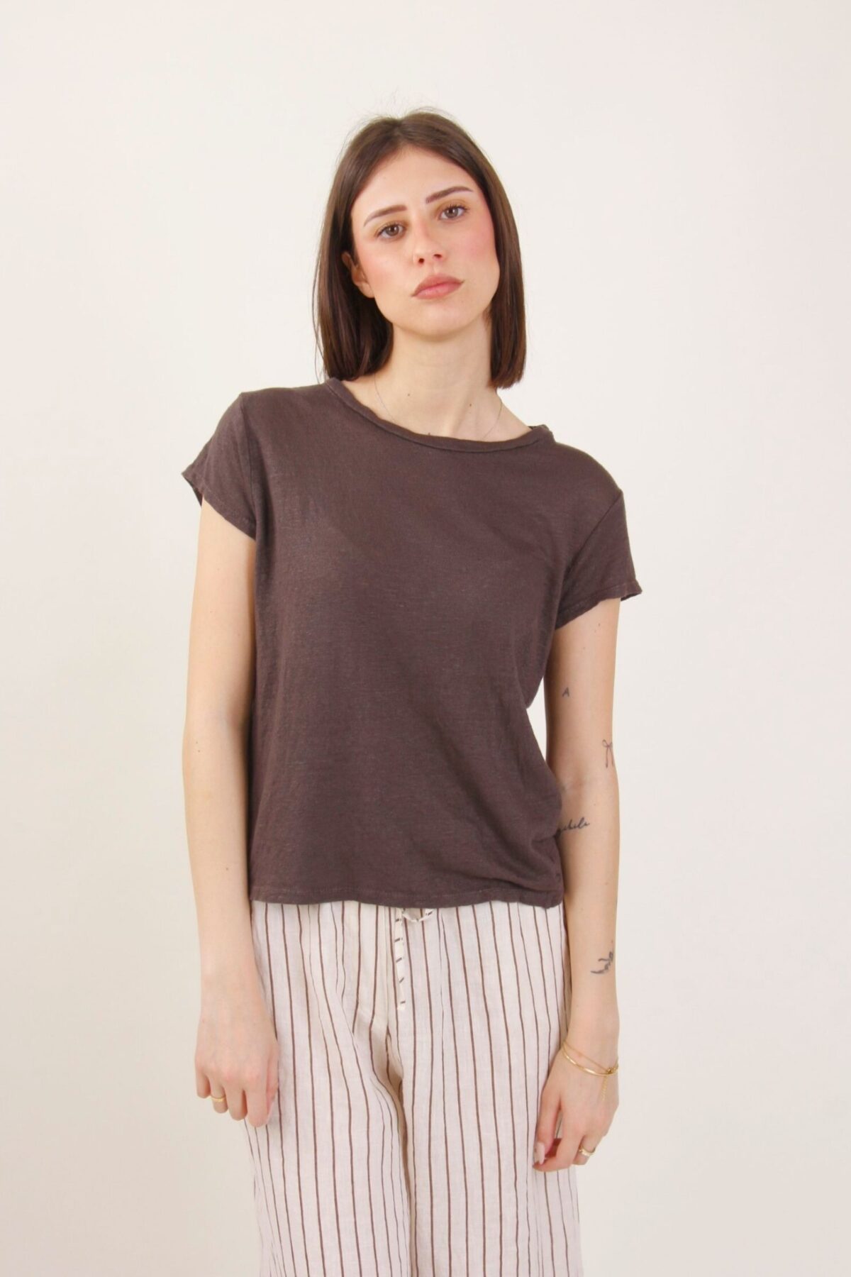 T-SHIRT IN LINO