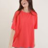 T-SHIRT OVERSIZE - Red, TU