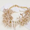 COLLANA EFFETTO CORALLO - Bianco, TU