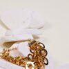 BRACCIALE ORO A CERCHI INTRECCIATI - Gold, TU