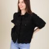 CAMICIA IN SANGALLO CON COLLETTO CLASSICO - Nero, TU