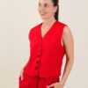 GILET SARTORIALE IN LINO - India, TU