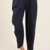 PANTALONE JOGGER CON COULISSE IN TESSUTO LEGGERO - Blu, TU