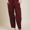 PANTALONE JOGGER CON COULISSE IN TESSUTO LEGGERO - India, TU