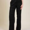 PANTALONI IN SANGALLO - Nero, TU