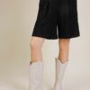 BERMUDA IN PIZZO - Nero, S