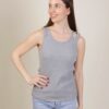 TOP A COSTINE CON SPALLINA GIOIELLO - Grey, TU