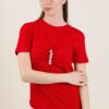 T-SHIRT CON ARRICCIATURA CENTRALE E DETTAGLIO GIOIELLO - India, TU