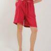 SHORTS IN MISTO LINO E TENCEL - India, TU