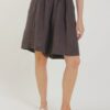 PANTALONCINI IN LINO CON COULISSE - Moro, TU