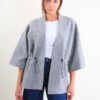 CAPPA IN LANA BOUCLÉ - Grigio, TU