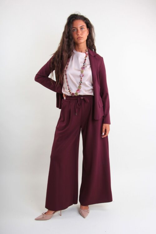 Alternative view of PANTALONI AMPI CON COULISSE REGOLABILE