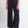 PANTALONI AMPI CON COULISSE REGOLABILE - Blu, L