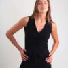 GILET CON BOTTONI - Nero, L