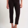 PANTALONI ADERENTI A VITA ALTA - Moro, XL