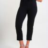 PANTALONI ADERENTI A VITA ALTA - Nero, XL