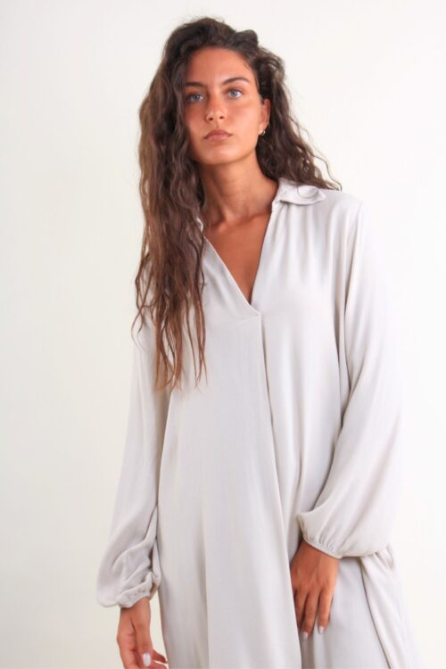 Alternative view of ABITO TUNICA LUNGO IN VISCOSA FLUIDA