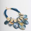 COLLANA GIROCOLLO CON MAXI GOCCE MARMORIZZATE - Ottanio, TU