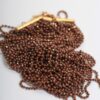 COLLANA MULTIGIRO CON PERLINE - Marrone, TU