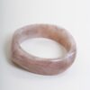 BRACCIALE RIGIDO IN RESINA EFFETTO MARMORIZZATO - Fango, TU