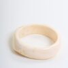 BRACCIALE RIGIDO IN RESINA EFFETTO MARMORIZZATO - Panna, TU