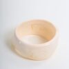 BRACCIALE ALTO RIGIDO IN RESINA EFFETTO MARMORIZZATO - Panna, TU