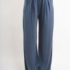 PANTALONI A PALAZZO IN MORBIDA VISCOSA - Grigio, TU