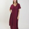 ABITO TUNICA CON SCOLLO A V - India, TU