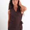 GILET IN TESSUTO FLUIDO - Moro, TU