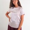 MAGLIA A MANICHE CORTE SATIN - Beige, L
