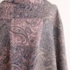 STOLA CON MOTIVO PAISLEY - Grigio, TU