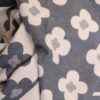 SCIARPA CON MOTIVO FLOREALE - Grigio, TU