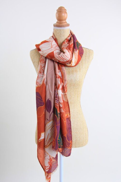 SCIARPA FANTASIA FLOREALE