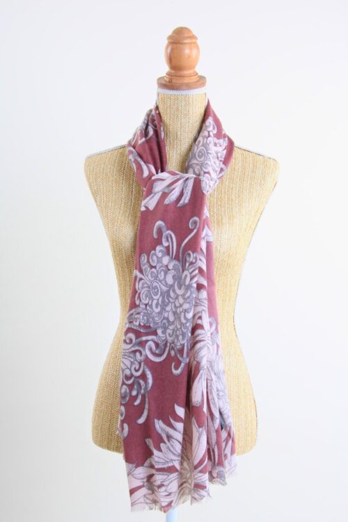 SCIARPA FANTASIA IN STILE BAROCCO