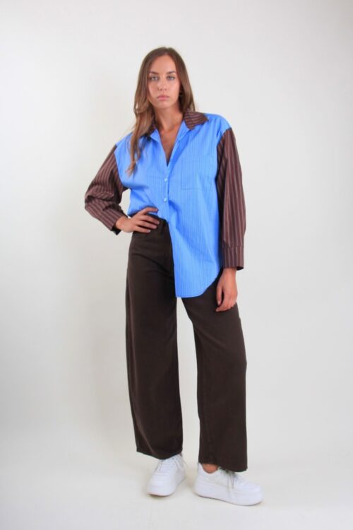 Alternative view of PANTALONI A GAMBA AMPIA