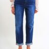 JEANS RELAXED FIT CON RISVOLTO - Denim, M