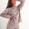 MAGLIA DI FELPA DAL TAGLIO STRUTTURATO - Lana, TU