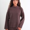 MAGLIA DI FELPA DAL TAGLIO STRUTTURATO - Moro, TU