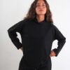 MAGLIA DI FELPA DAL TAGLIO STRUTTURATO - Nero, TU