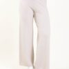 PANTALONI IN MAGLIA - Beige, TU
