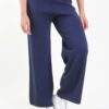 PANTALONI IN MAGLIA - Blu, TU
